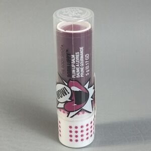 The Body Shop Born Lippy‎ Plum Lip Balm .17oz / 5g SEALED Discontinued